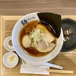 麺うら山 - 煮干し醤油ラーメン＋煮玉子