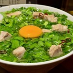 麺屋 我論 - ニラ麺（1,250円）