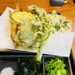 うどん屋 とき - 野菜天