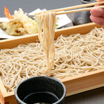 来迎寺在来手打ちそば 清水柳 - 料理写真:自家栽培した来迎寺在来種100％使用のこだわり十割そば