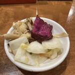 天ぷらめし 福松 - 香の物