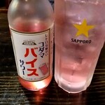 焼鳥 あばれん坊 - バイスセット　中はおかわり～