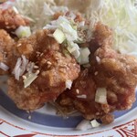 Horumon Yakitori Nikomi Kono Ue San - 油淋鶏。
