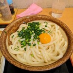 Sanuki Udon Joube - 温玉うどん　2玉   600円