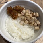麺庵 利休 - 豚ご飯