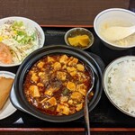 四川フード 合膳居 - 四川マーボー豆腐セット