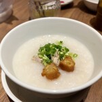 桃菜 - 料理写真:蒸鶏粥