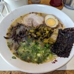 ラーメン角萬 - たかなラーメン