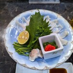 漁師海鮮　宗弘 - 料理写真:ふぐ刺し