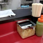 ラーメン 杉田家 - 卓上味変調味料２