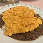 ブラッスリー ドンピエール - ドライキーマカレーオムレツのせ