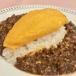 Burassuri donpieru - ドライキーマカレーオムレツのせ