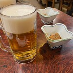 Yamagata - 生ビール中にお通し⭐︎