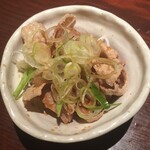 Sumiyaki Yakitori Mamechou - 鳥皮のポン酢和え