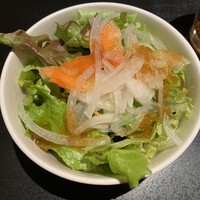 鉄板ダイニング 哲 - ミニサラダ