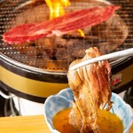 《Japanese black beef A4/A5》 Grilled sukiyaki (with egg) 1 piece
