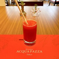 リストランテ アクアパッツァ - ブラッドオレンジジュース