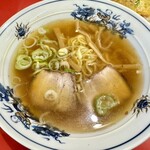 中華料理 小坂飯店 - ラーメン＋天津飯