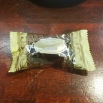 キッチン ブルー グローブ - お菓子のアップ