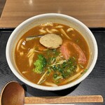 おうどん とろとろ房 - 野菜カレーおうどん