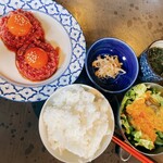 Yakiniku.ushicoco. - 黒毛和牛のユッケセット(ダブル) 2600円