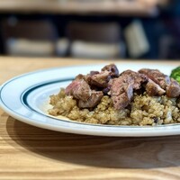 恵比寿ビストロ 猫も杓子も - ステーキライス