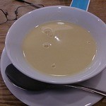 キッチンミルポワ - パンバーグにはスープがセット