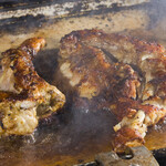 一鴻 - 料理写真:骨付き阿波尾鶏