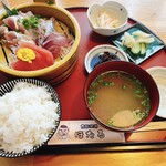 食彩浪漫 ほたる - イワシ刺身定食¥850