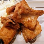 新力 - 令和6年3月 営業時間(17:00〜22:00)
ふぐ唐揚げ 税込385円