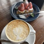 PerCaffe Bianco - ケーキセット