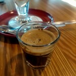CAFE GREEN - ほろ苦のコーヒーを入れて味変( ˙꒳​˙ᐢ )ｳｨｯ
