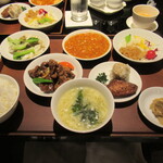 黄鶴 - ランチ小皿定食　３２００円（税込）【２０２３年１０月】