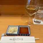 銀座寿司幸本店 - ガリがまた美味い！