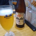 長町ラーメン 本町店 - ビール