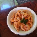 魚山人 - 湯でエビ