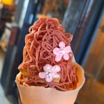 TERAKADO COFFEE - 【2024.03】桜のモンブランクレープ・オカザキノサクラ(レギュラーサイズ・税込1,100円)