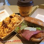 Makudonarudo - マクドナルドでランチ(^○^) 限定メニューをいただきました！