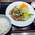 田子作 - 料理写真:豚生姜焼き定食