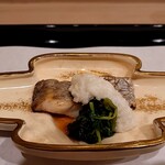 馬車道 大かわ - 太刀魚の塩焼き