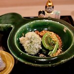 馬車道 大かわ - イイダコ　こごみ