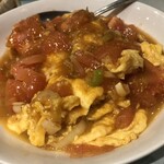 蘭苑飯店 - トマトと卵の炒め物