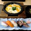 Resutoran Hatoba - 春限定　白魚玉子とじ握り寿司セット