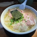 伊達屋 - 塩雲呑麺チャーシュートッピング