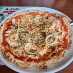 ガスト - 魚介たっぷりシーフードピザ