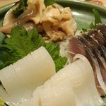 うら嶋 - いか、〆鯖、北寄貝
