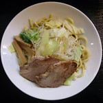 麺創 なな家 - 煮干し油そば（800円）