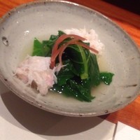 島之内 一陽 - まな(大阪野菜)からし酢びたし