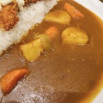 MYCURRY SHOKUDO - 野菜はジャガイモと人参+蕩けた玉ねぎ