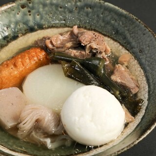 "Delicious Oden with Rich Flavor! Seafood like Clams, Octopus, and Scallops are also Great!"